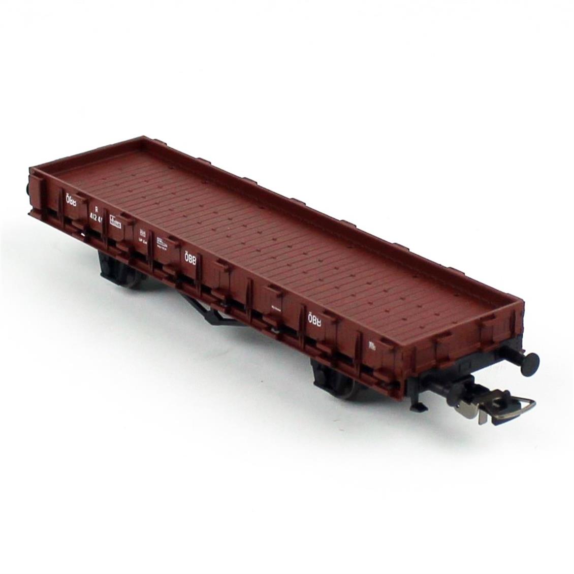 Piko 54315 1/87 Ölçek, ÖBB III, Alçak Kenarlı, Model Tren Yük Vagonu