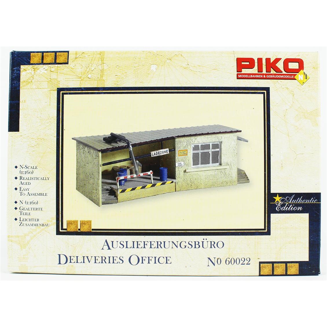 Piko 60022 1/160 Ölçek, Dolum İstasyonu ve Ofisi, Plastik Model Kiti