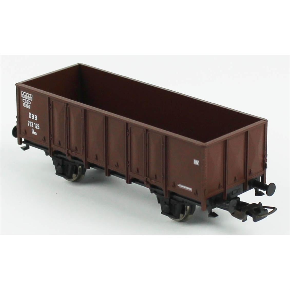 Piko (Classic) 54308 1/87 Ölçek, Omu, Yüksek ve Açık Kasalı, ÖBB 3.Dönem, Model Tren Yük Vagonu