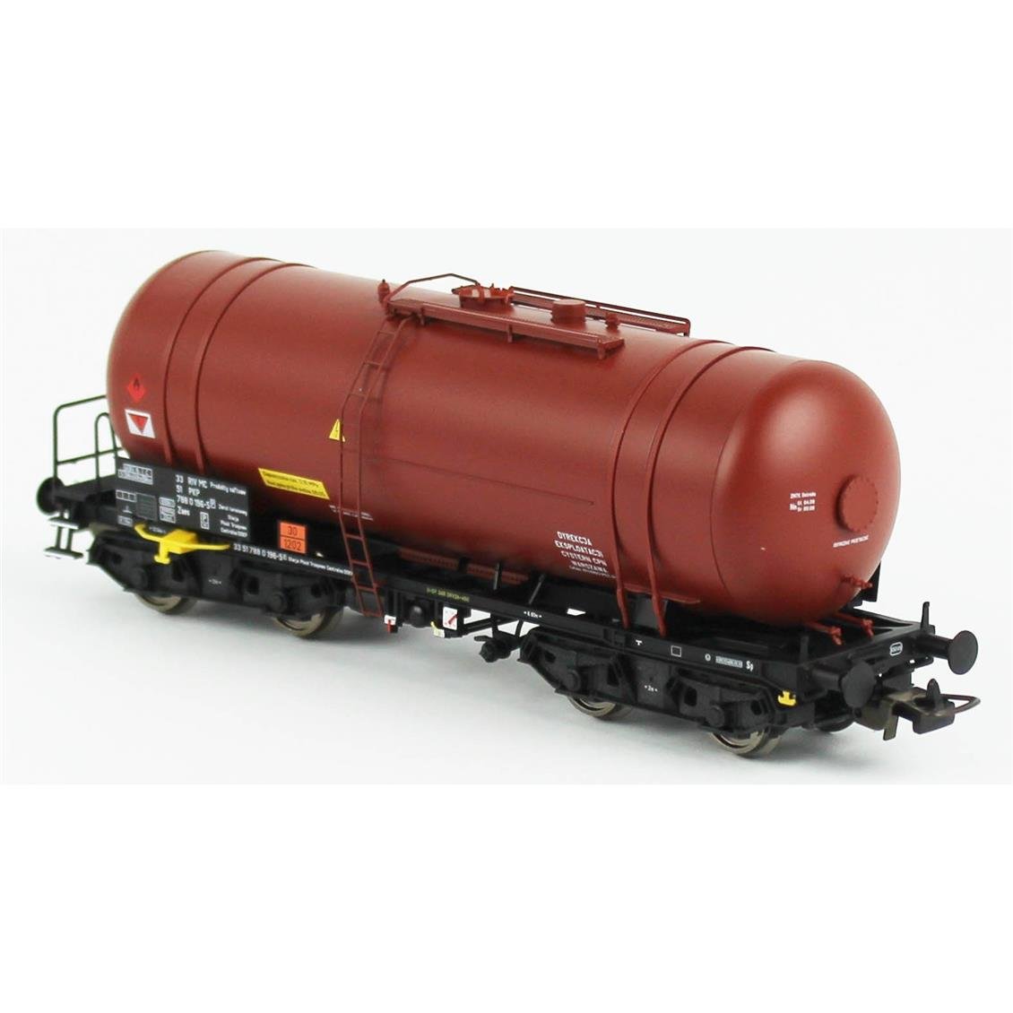 Piko (Expert) 58457 1/87 Ölçek, 406Ra Zaes DEC Tanklı, PKP 5.Dönem, Model Tren Yük Vagonu