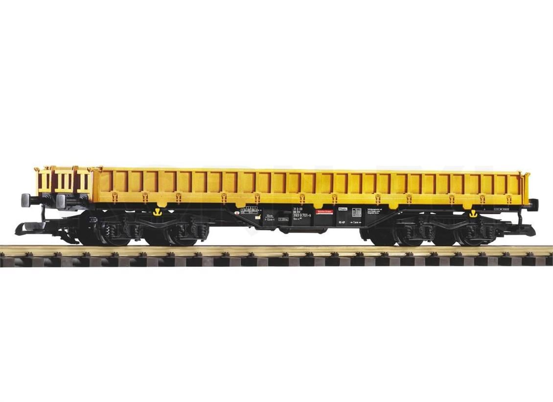 Piko G-Db VI Bahnbaugruppe Low-Side Gon Res-X, Yellow
