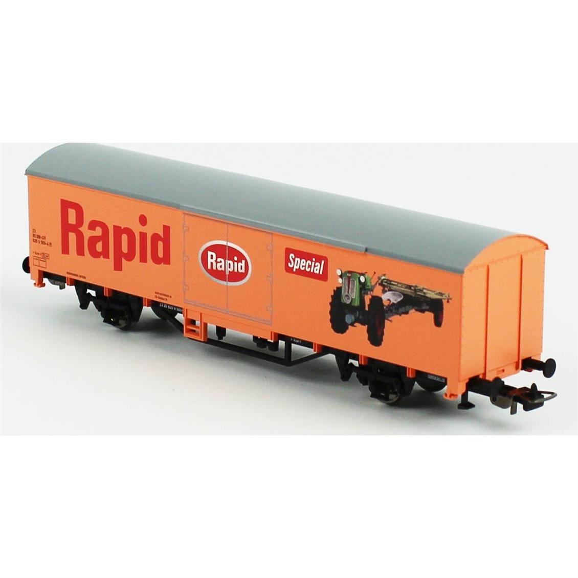 Piko (Hobby) 27707 1/87 Ölçek, Rapid Kapalı Kasa, SBB 3.Dönem, Model Tren Yük Vagonu