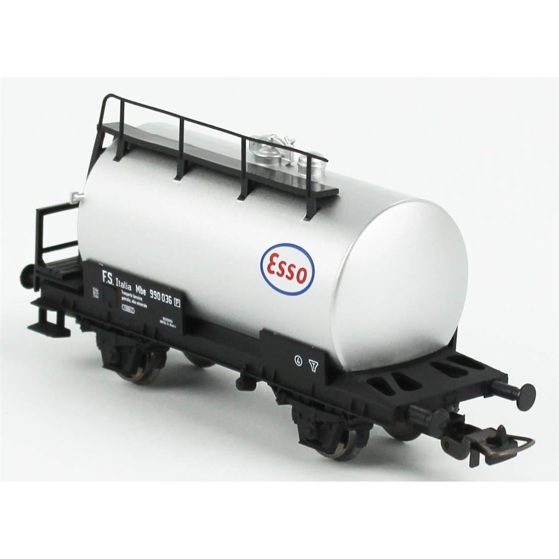 Piko (Hobby) 58794 1/87 Ölçek, Esso 2 Akslı Tanklı, FS 4.Dönem, Model Tren Yük Vagonu