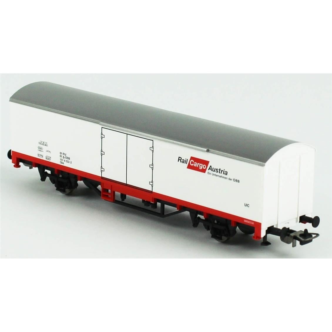 Piko PK98549B 1/87 Ölçek,  Kapalı Kasalı, Rail Cargo Austria,Model Tren Yük Vagonu