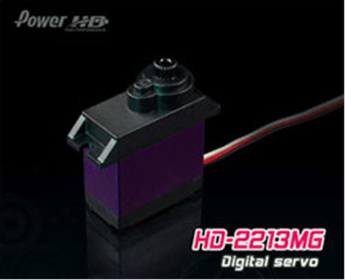 Power HD 2213Mg Dgt.Srv.-15,8Gr-Mcr./Mini-4.8/6.0Vkg/Cm,3.9