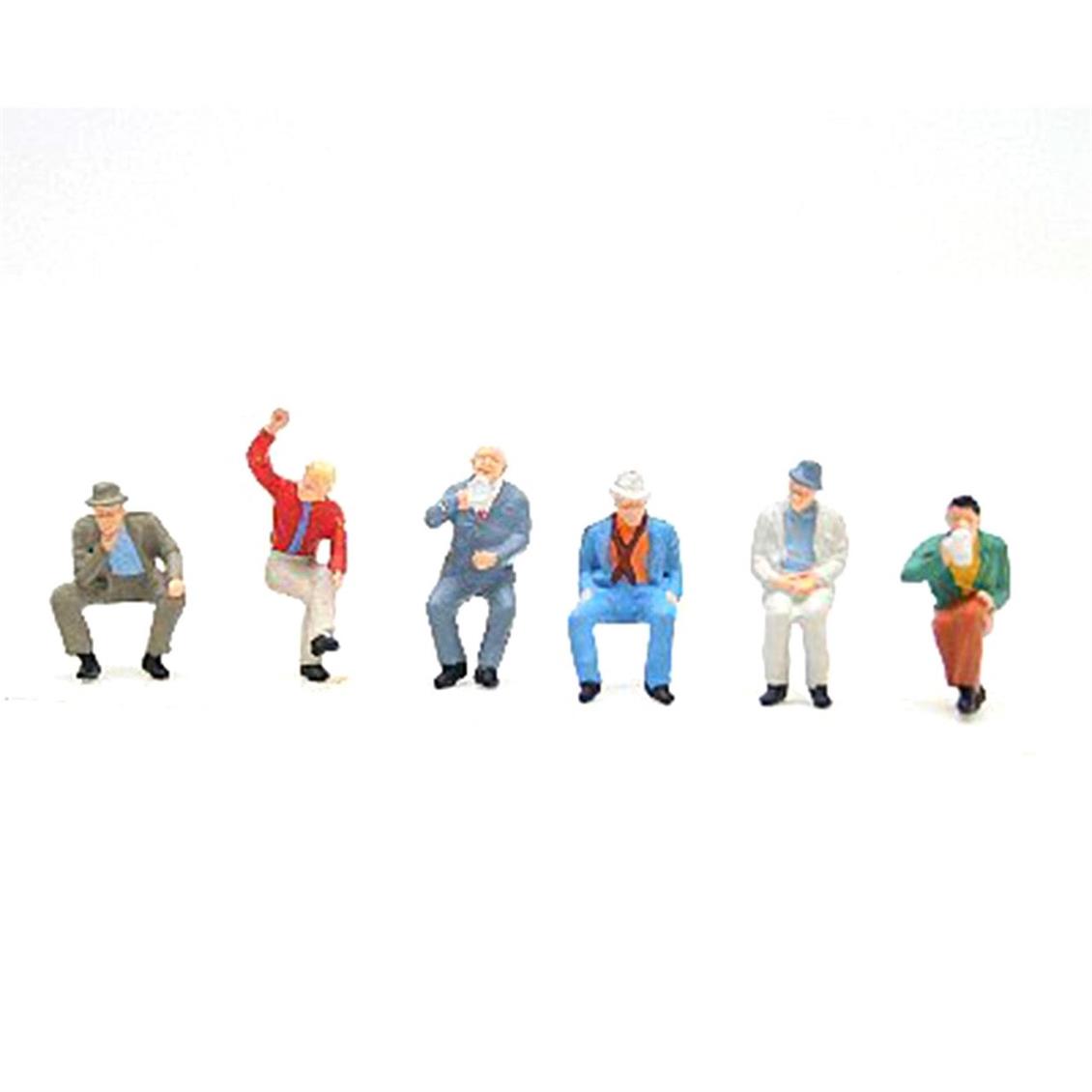 Preiser 10097 1/87 Ölçek sitzende personen Figürleri