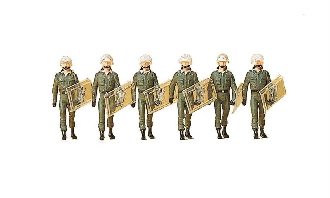 Preiser 10392 1/87 Ölçek bgs polis memurları Figürleri