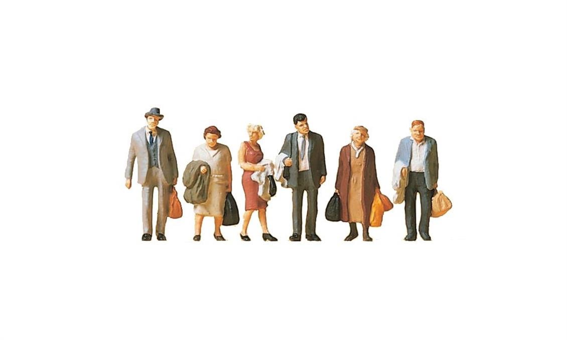 Preiser 10403 1/87 Ölçek reisende Figürleri