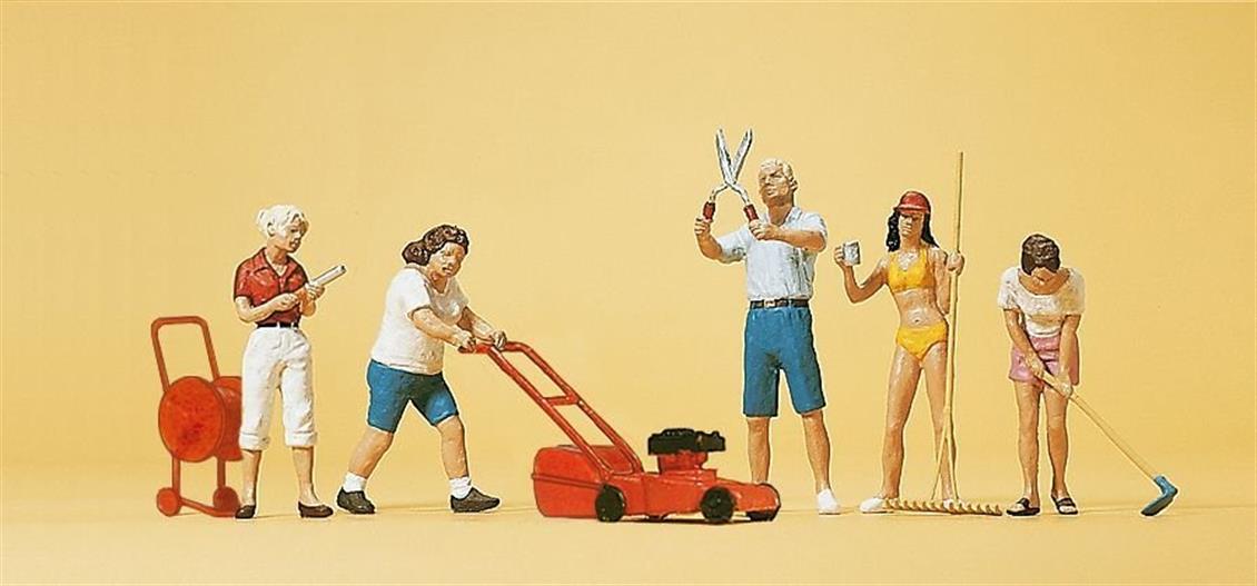 Preiser 10464 1/87 Ölçek hobbygärtner Figürleri
