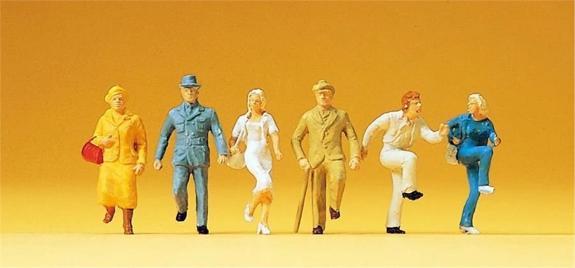 Preiser 14132 1/87 Ölçek Merdiven Çıkan İnsan Figürleri