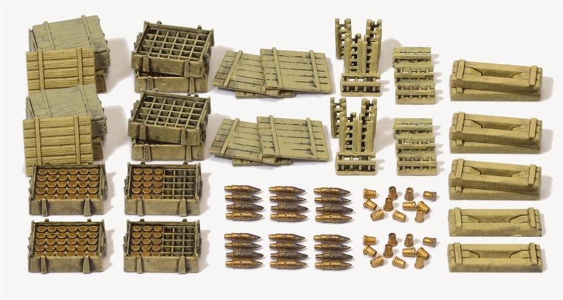 Preiser 16603 1/87 Ölçek munition und munitionskisten Figürleri