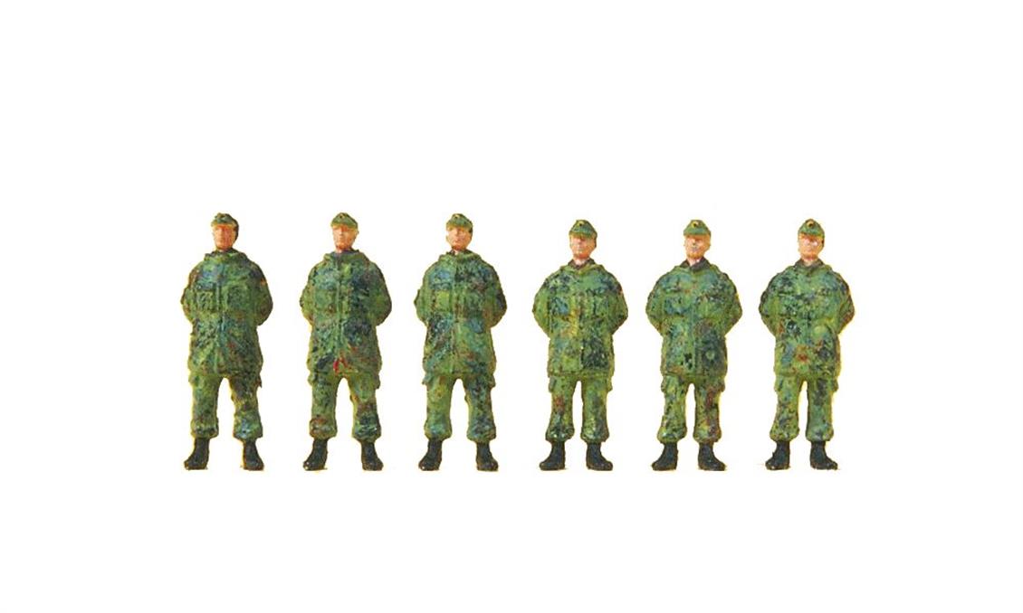 Preiser 16842 1/87 Ölçek kepli askerler Figürleri