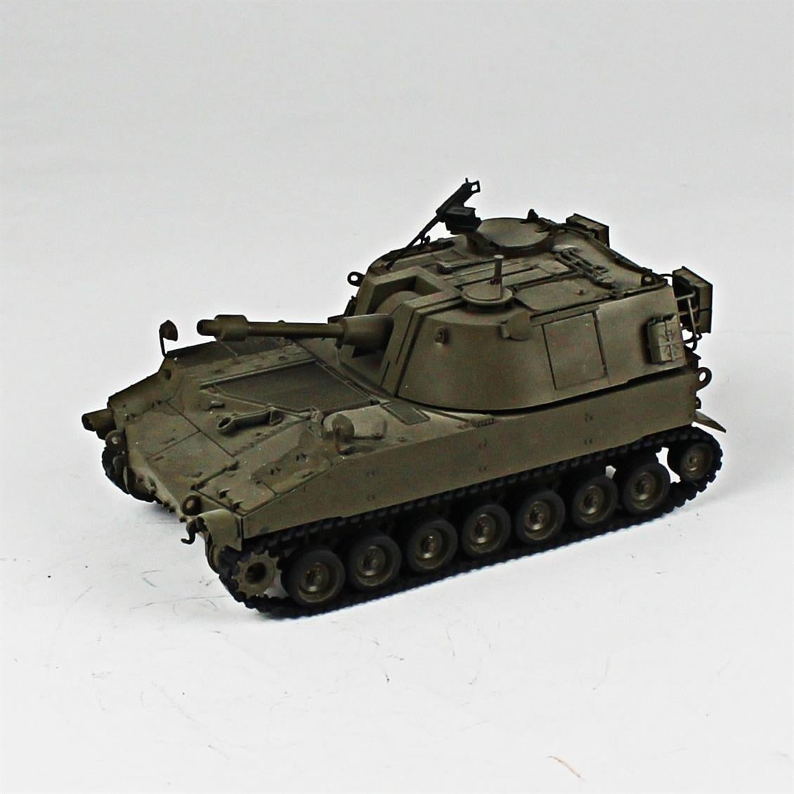 QD238 1/35 M108, AFV Club, Sergilemeye Hazır Plastik Tank Maketi
