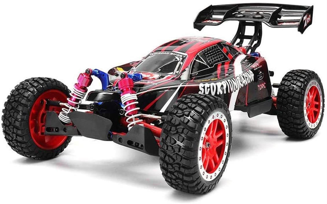 Remo 8055 1/8 Elektrikli 4WD PRO Off Road Buggy (Scorpion Racing) Mavi Kaportalı, Fırçasız Motorlu, 7.4V 4200Mah Li-Po Pilli, U