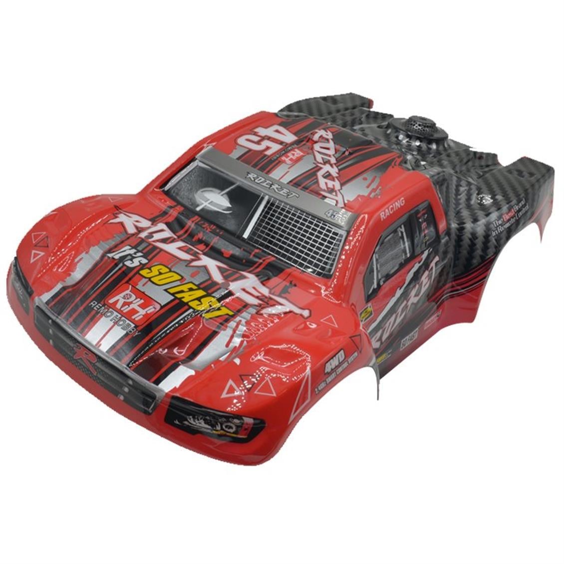 Remo D2602 1/16 Kırmızı  Short Course Model Araç Kaportası