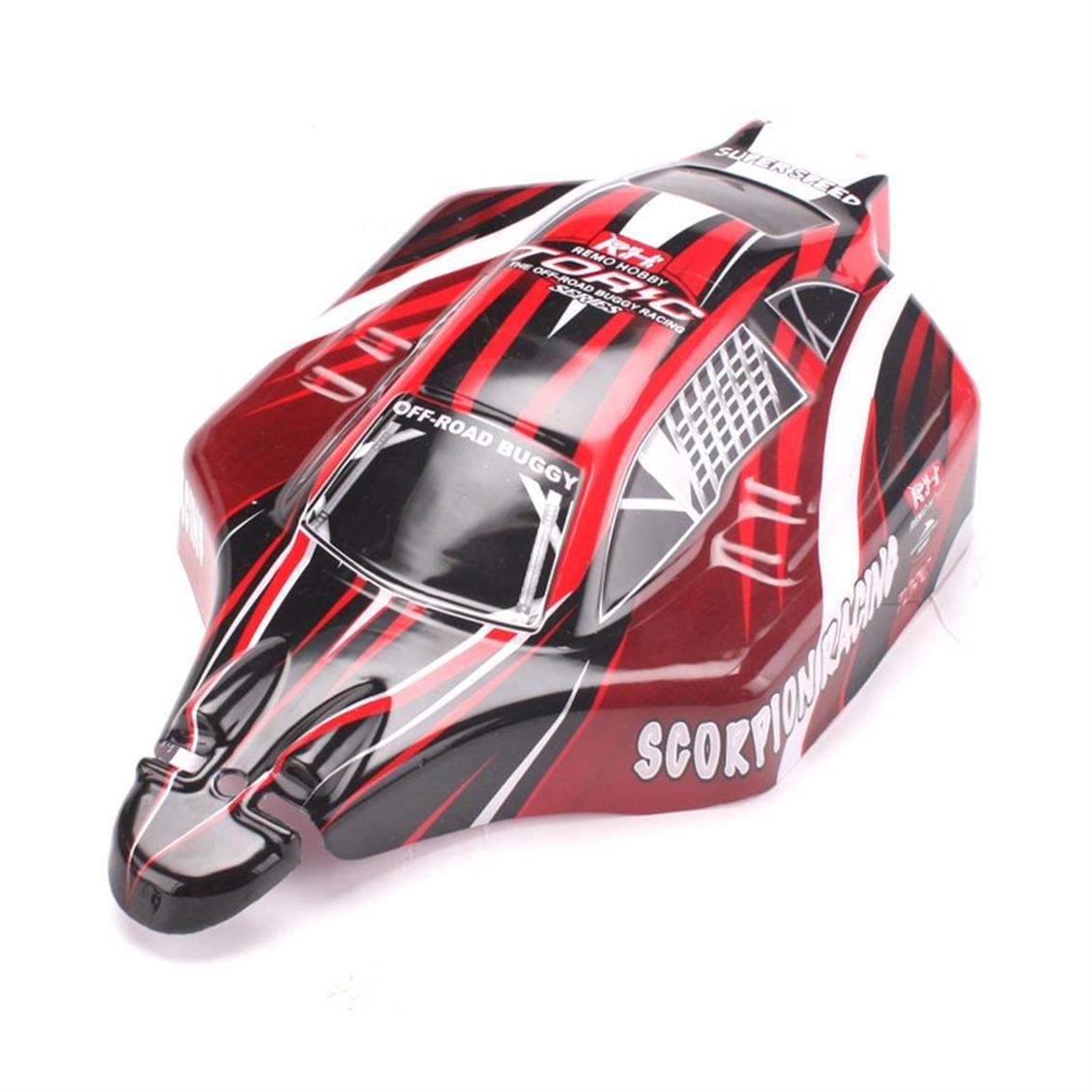 Remo D5902 1/8 Kırmızı Buggy Model Araç Kaportası