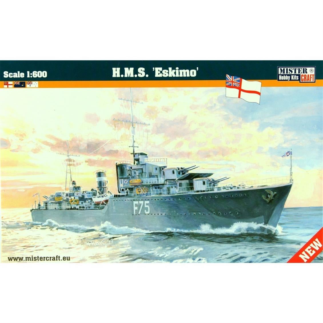 ''S-92 1/600 HMS ''''Eskimo''''''