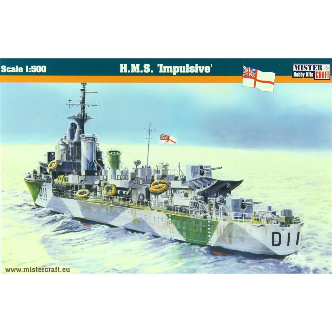 ''S-96 1/500 HMS ''''Impulsive''''''