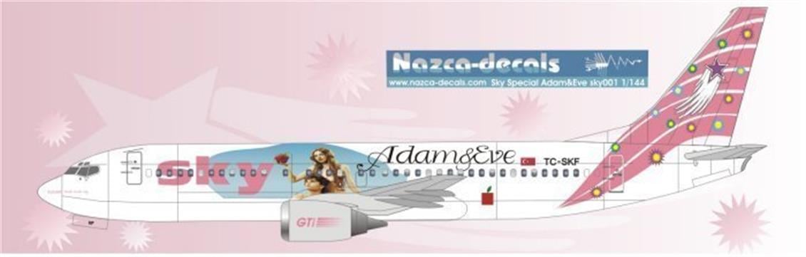 SKY001 1/144 SKY B737-400 SPECİAL