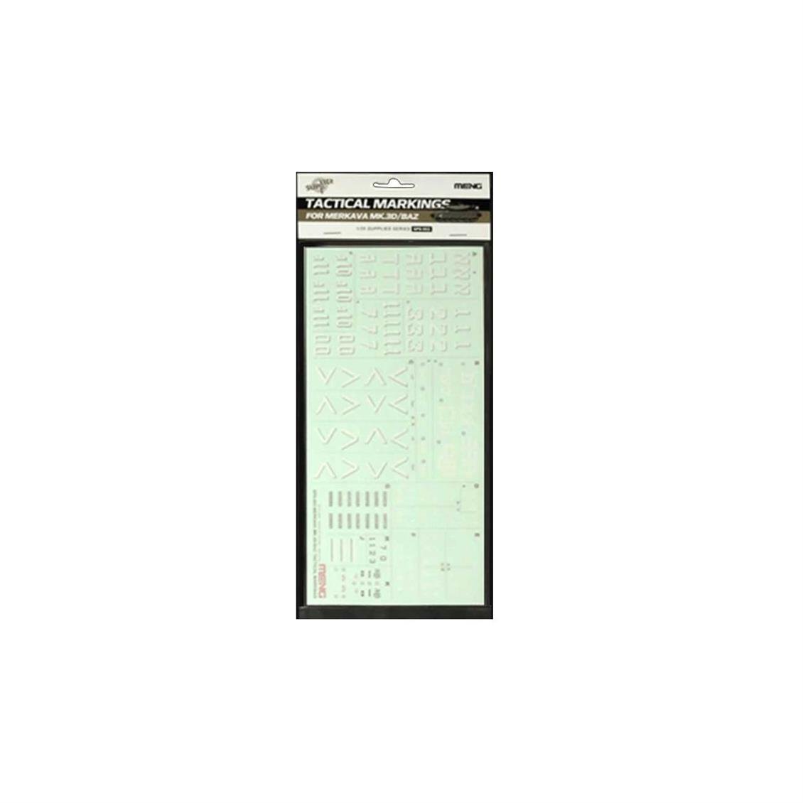 SPS003 1/35 MERKAVA MK.3D/BAZ TACTİCAL MARKİNGS