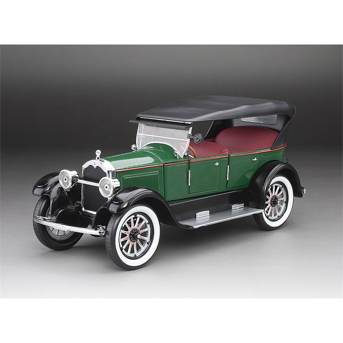 Sunstar 5741 1/18 Ölçek, 1925 Buick Model 25, Yeşil, Sergilemeye Hazır Metal Araba Modeli