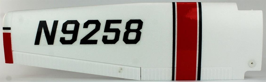 Top RC 5602 Yedek Ana Kanatlar, Kırmızı, 500 Class Cessna 182 (TOP056C-057C) İçin