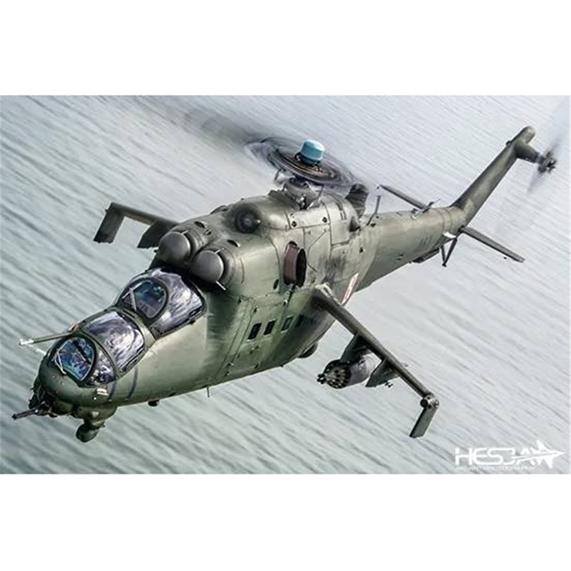 Trumpeter 05812 1/48 Ölçek, Mi-24D Hind-D, Askeri Helikopter Plastik Model Kiti