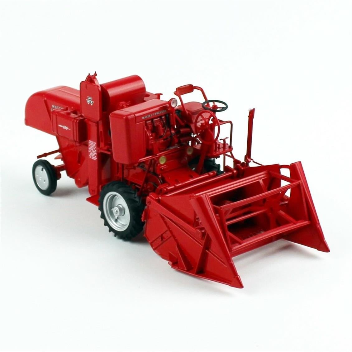 Universal Hobbies UH2880 1/32 Massey Ferguson 830 Biçerdöver, Sergilemeye Hazır Metal İş Makinası Modeli