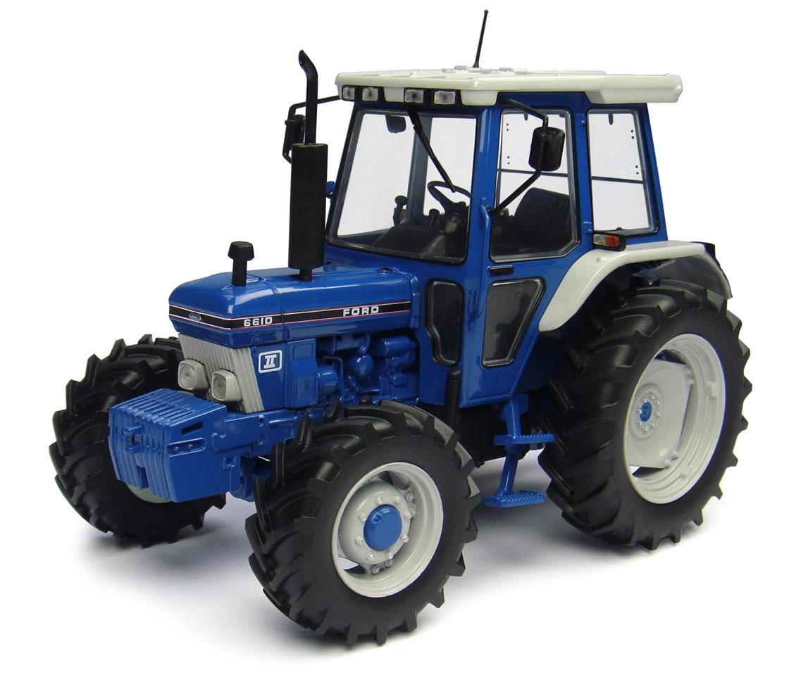 Universal Hobbies UH4138 1/32 Ford 6610 4WD 2.Jenerasyon Traktör, Sergilemeye Hazır Metal Tarımsal Makina Modeli