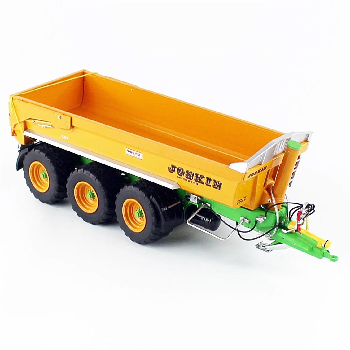 Universal Hobbies UH4268 1/32 Joskin Trans KTP 27/65 Ağır Hizmet Römorku, Sergilemeye Hazır Metal Tarımsal Makina Modeli