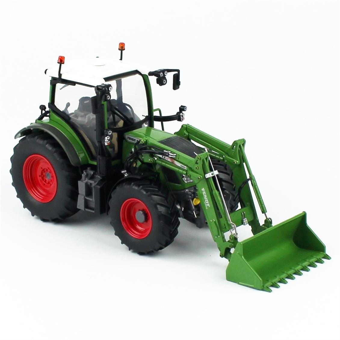 Universal Hobbies UH4981 1/32 Ölçek, Fendt 516 Vario Ön Yükleyicili Traktör, Sergilemeye Hazır Metal İş Makinası Modeli