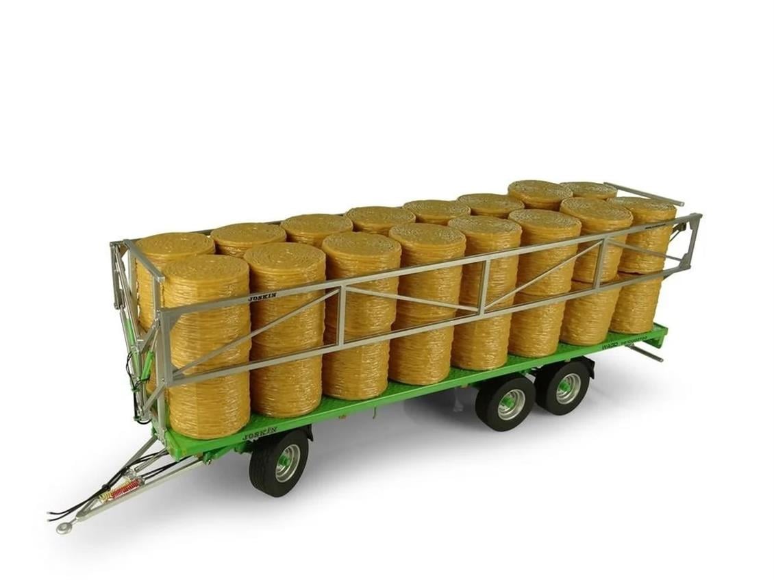 Universal Hobbies UH5225 1/32 Joskin Wago TR 10000 T20, Saman Balyalı Römork, Sergilemeye Hazır Metal Tarımsal Makina Modeli