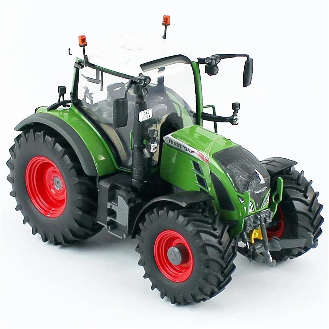 Universal Hobbies UH5231 1/32 Fendt 724 Vario Traktör, Sergilemeye Hazır Metal Tarımsal Makina Modeli