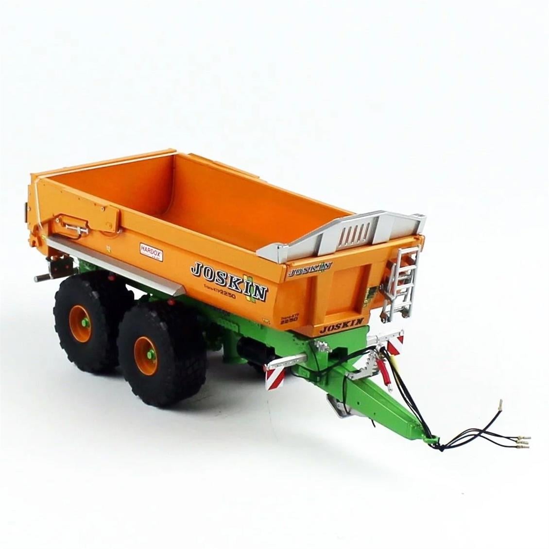 Universal Hobbies UH6355 1/32 Joskin Trans-KTP 22/50 Damperli Treyler , Sergilemeye Hazır Metal İş Makinası Modeli