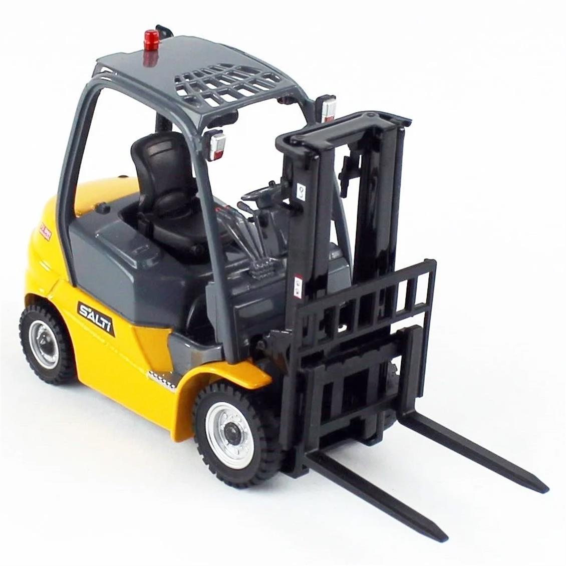 Universal Hobbies UH6437 1/50 Manitou MI25D (Salti-Chariot Industriel 2T5 Diesel) Forklift, Sergilemeye Hazır Metal İş Makinası