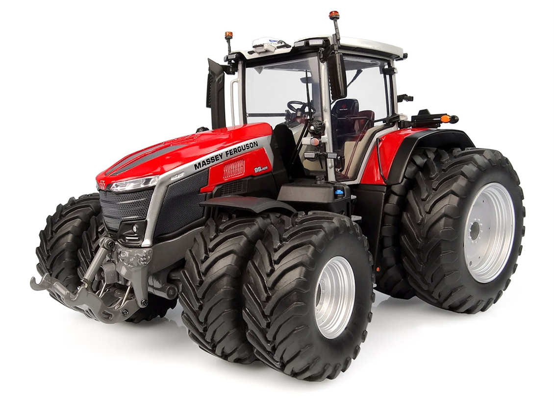Universal Hobbies UH6653 1/32 Ölçek, Massey Ferguson 9S.425, 8 Tekerli Traktör, Sergilemeye Hazır Tarımsal Makine Modeli