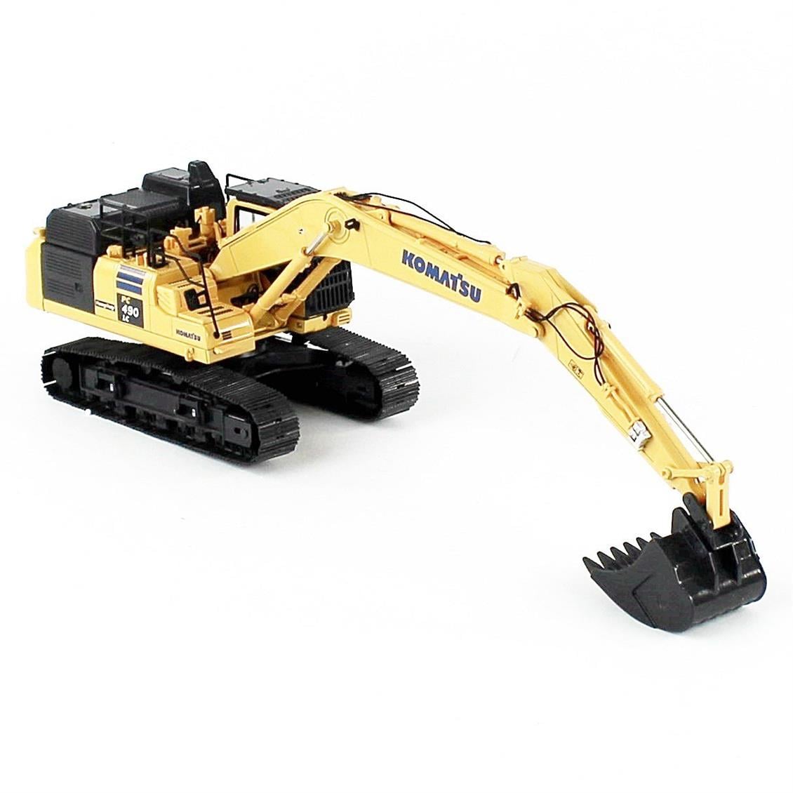 Universal Hobbies UH8120 1/50 Komatsu PC490 LC-11 Ekskavatör, Sergilemeye Hazır Metal İş Makinası Modeli