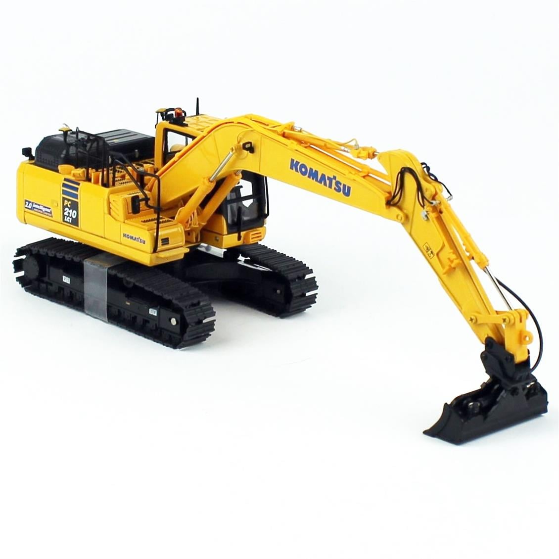 Universal Hobbies UH8157 1/50 Ölçek Komatsu PC210 Lci-11 IMC 2.0 Ekskavatör, Sergilemeye Hazır Metal İş Makinası Modeli