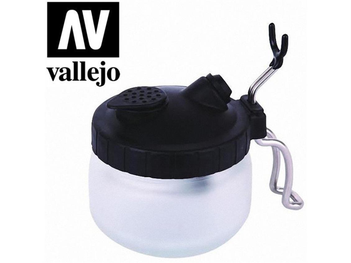 Vallejo 26005 Airbrush Temizleme Kabı, Plastik Hazneli
