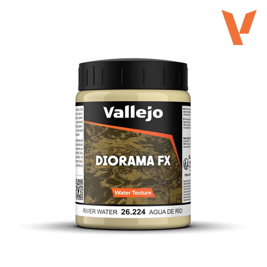 Vallejo 26224 200 ml. River Water, Bulanık Nehir Suyu Dokusu