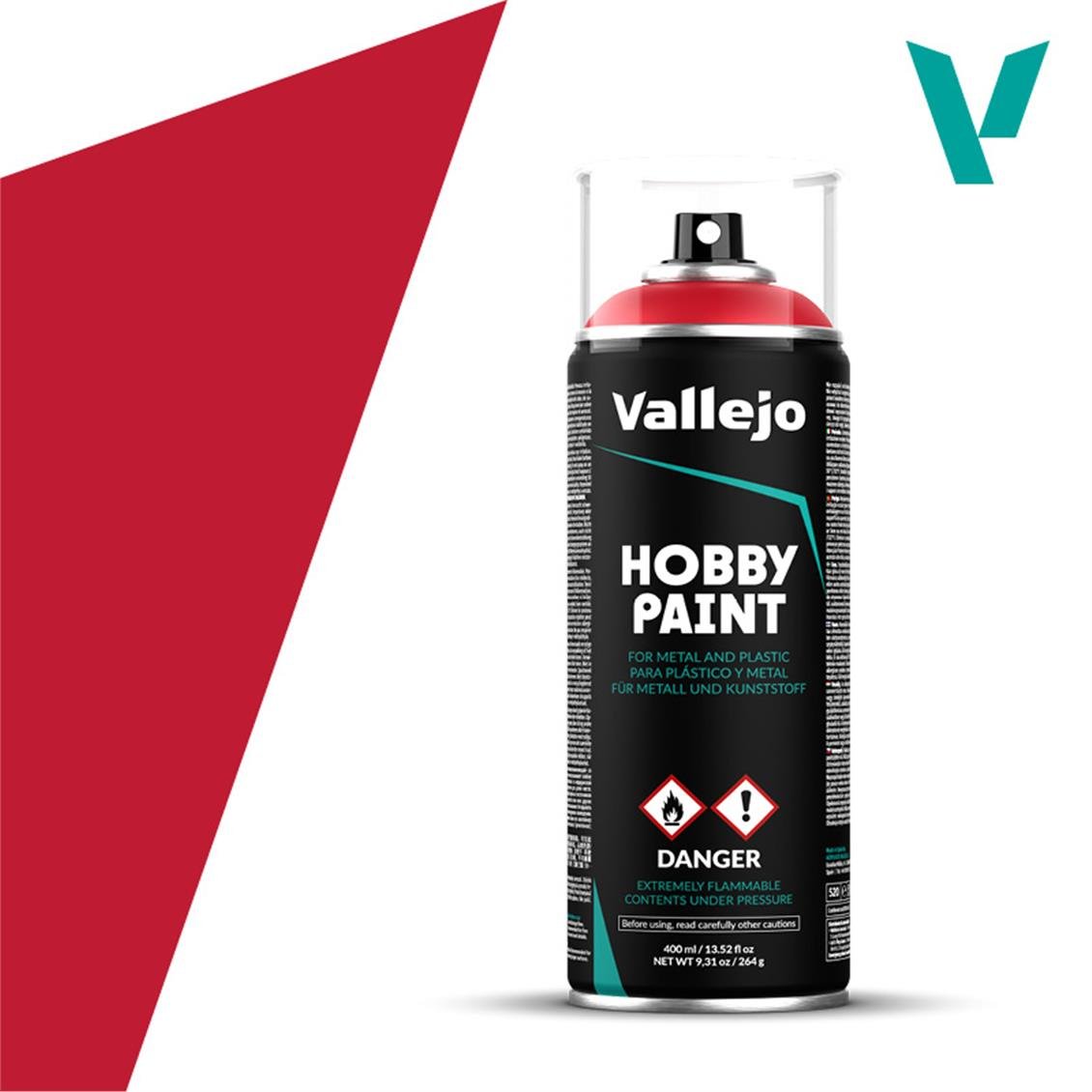Vallejo 28023 400 ml. Bloody Red, Sprey Model Boyası