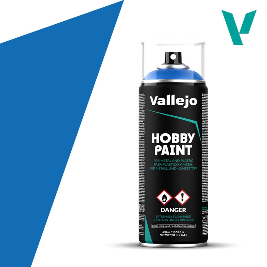Vallejo 28030 400 ml. Magic Blue, Sprey Model Boyası