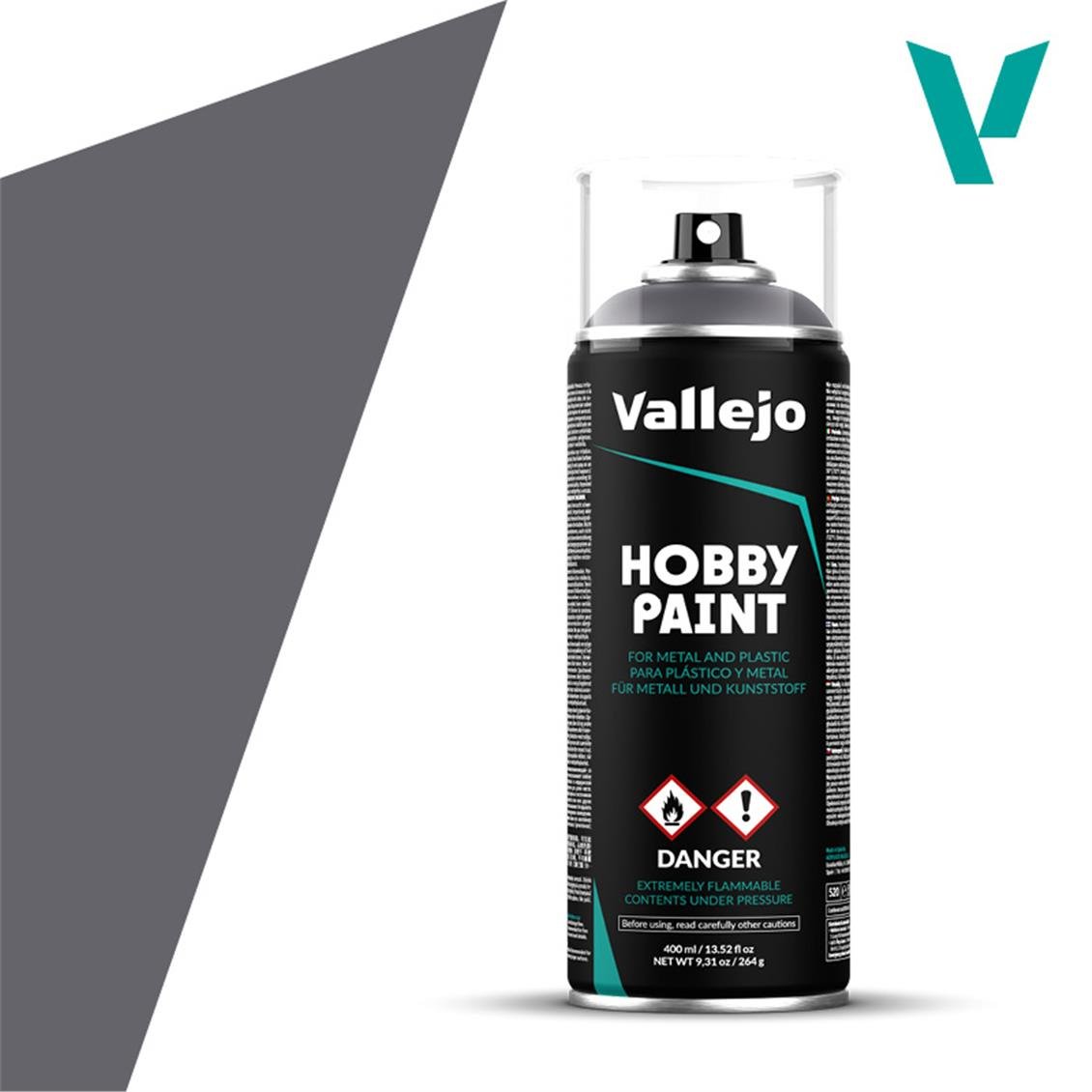 Vallejo 28031 400 ml. Gunmetal, Sprey Model Boyası