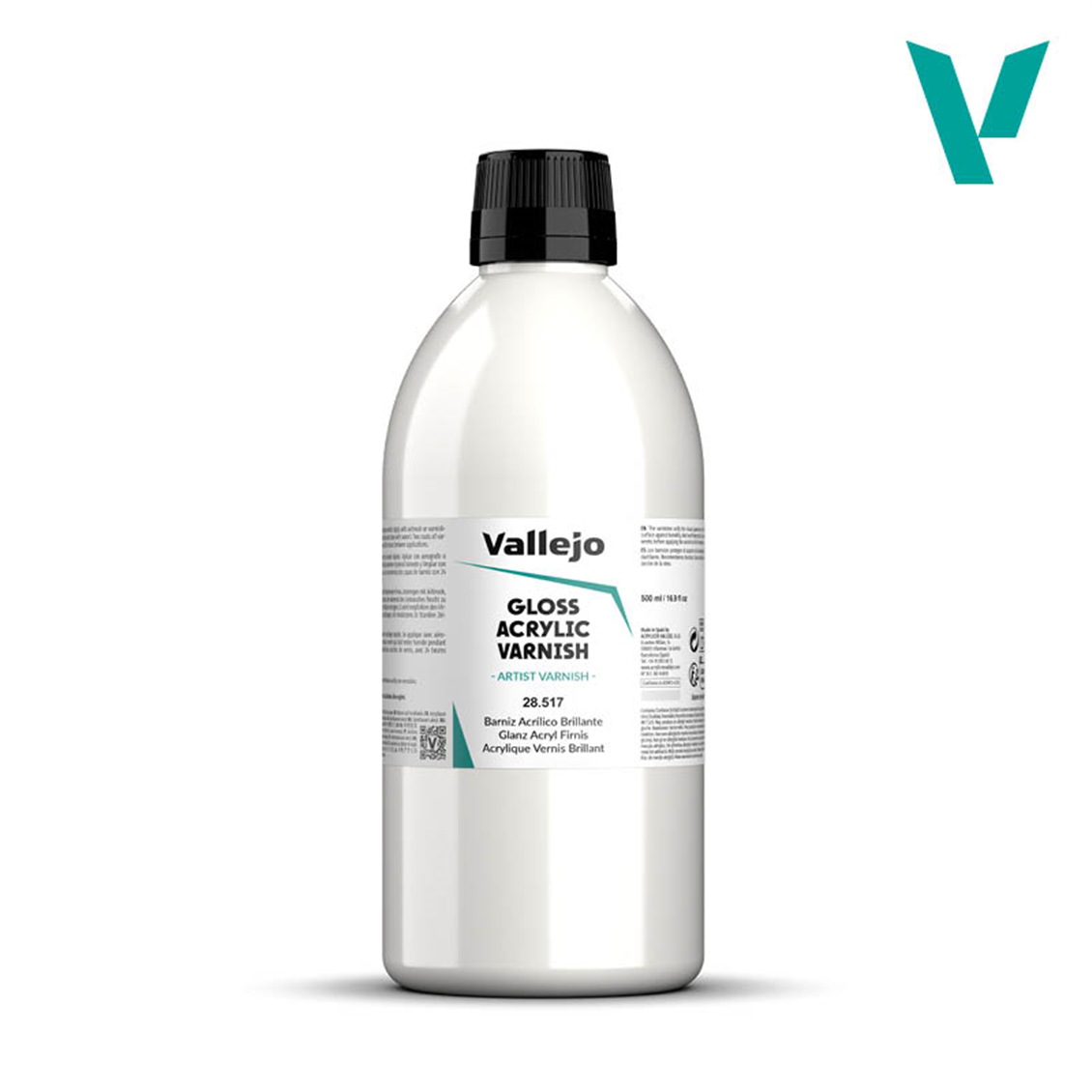 Vallejo 28517 500 ml. Parlak Vernik