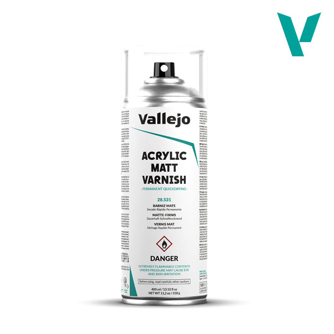 Vallejo 28531 400 ml. Mat Vernik