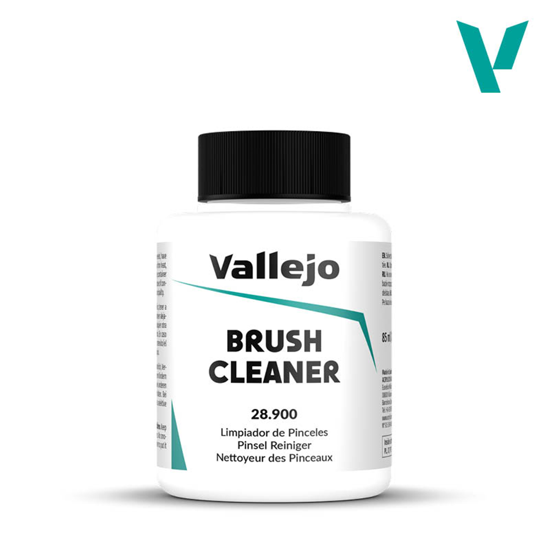 Vallejo 28900 85 ml. Tiner Bazlı Boya Fırçası Temizleme Sıvısı