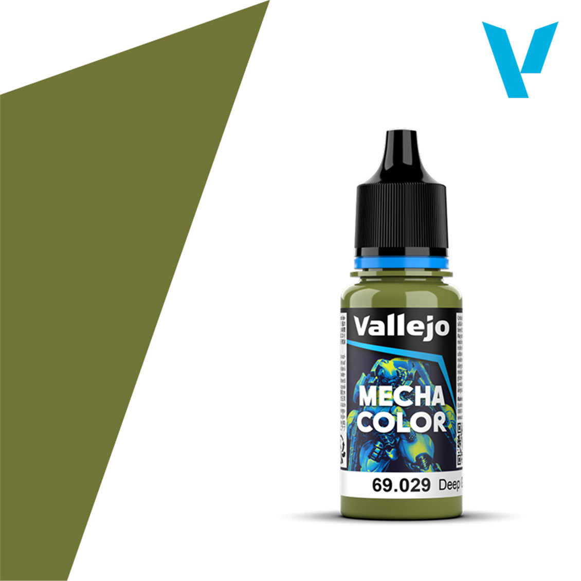 Vallejo 69029 18 ml. Deep Green, Mecha Color Serisi Model Boyası
