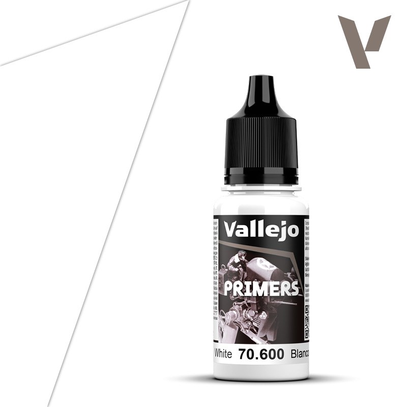 Vallejo 70600 18 ml. Beyaz, Astar Model Boyası