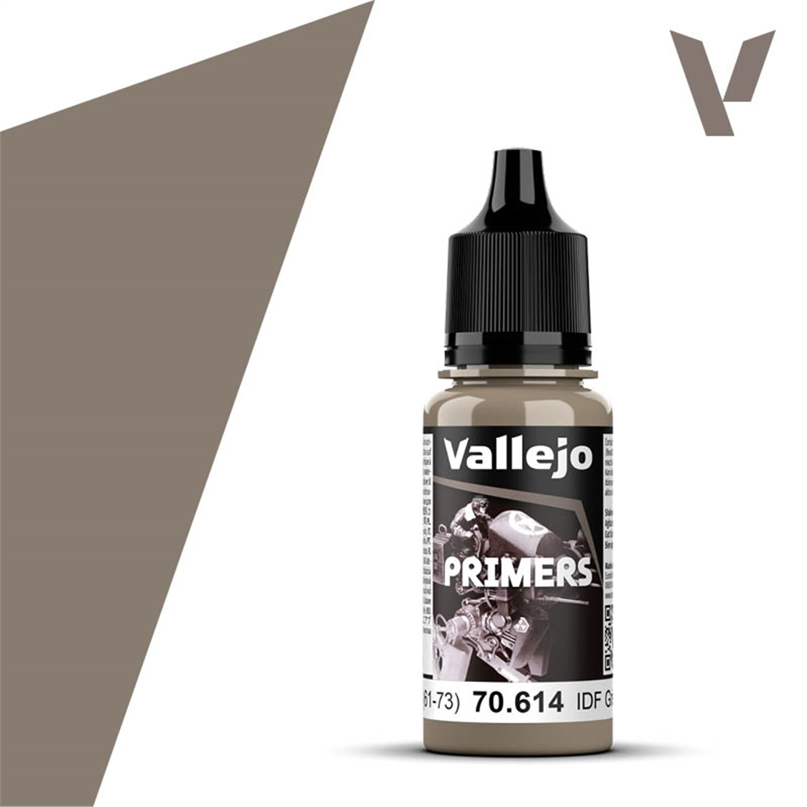 Vallejo 70614 18 ml. IDF Israeli Sand Grey 61-73, Astar Model Boyası