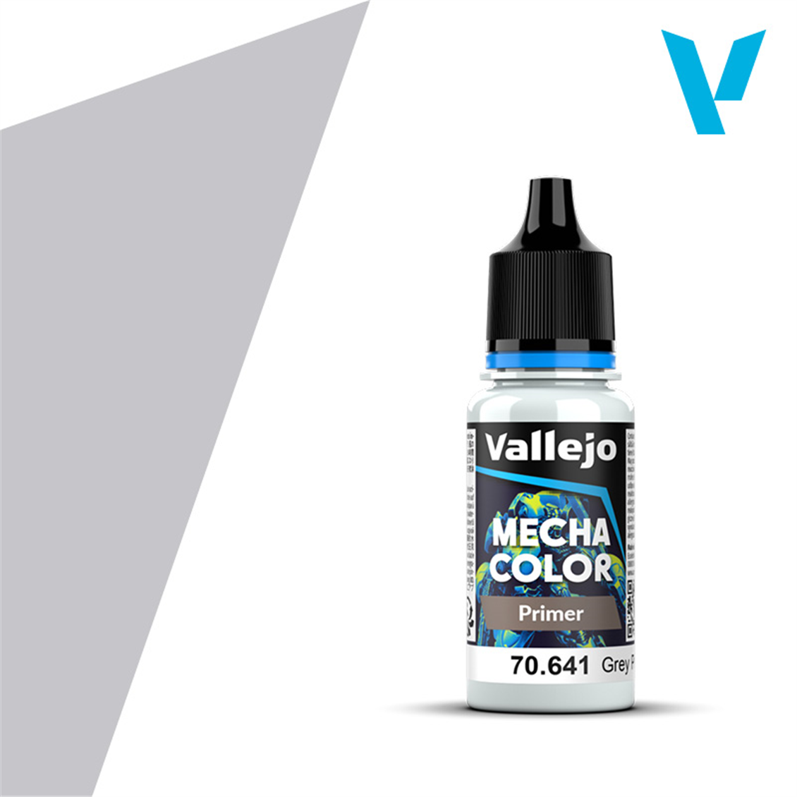 Vallejo 70641 18 ml. Grey Primer, Mecha Color Astar Model Boyası
